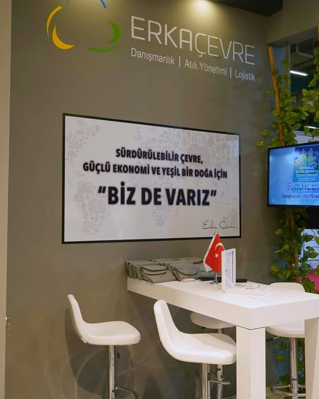 Erka Çevre Messestand auf der REW Istanbul 2019, Perspektive 3