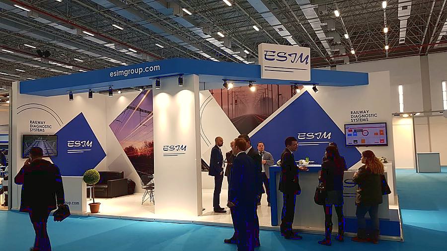 ESİM Messestand auf der Eurasia Rail 2019, Perspektive 2