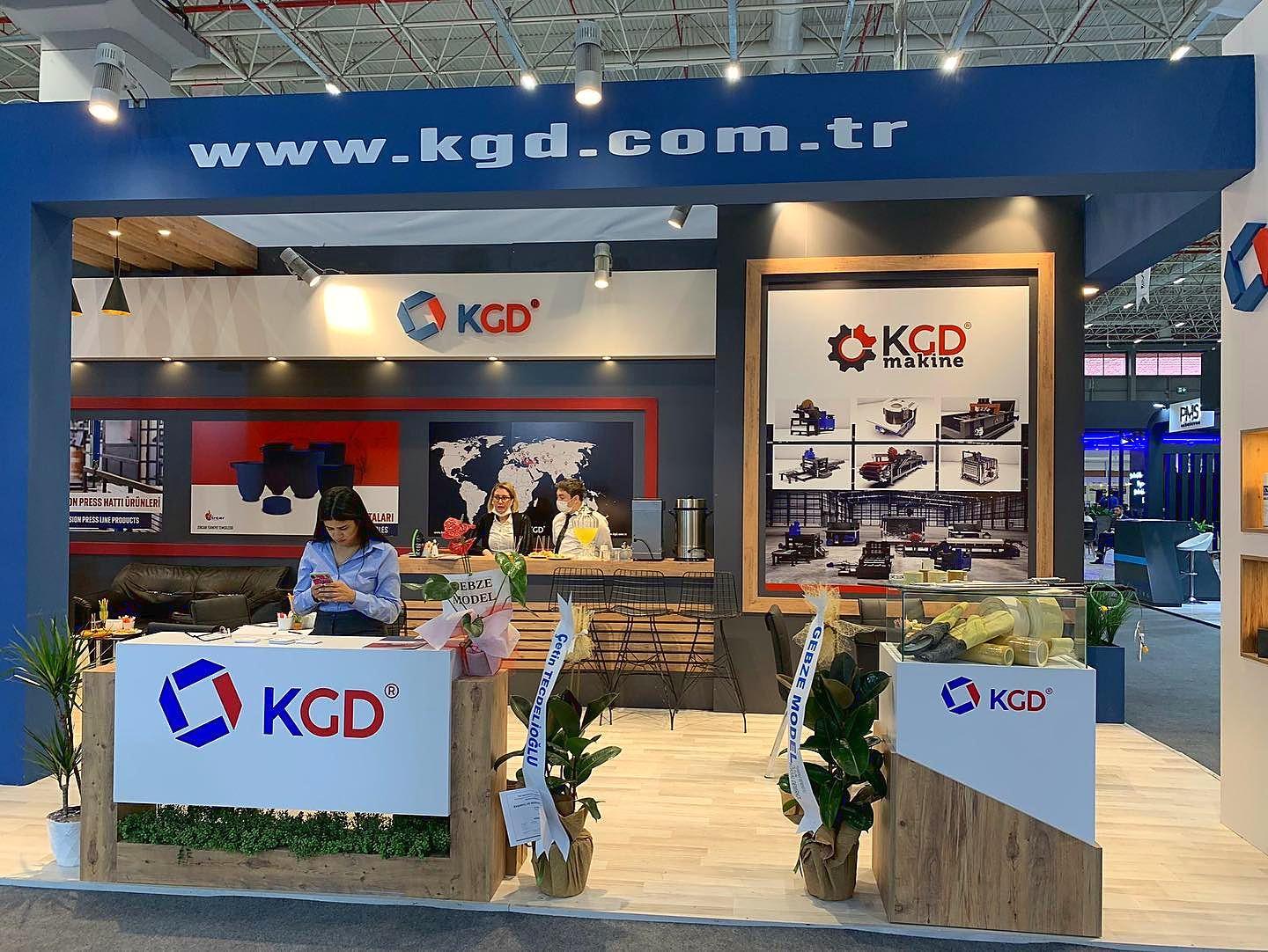 KGD Messestand auf der ALUEXPO 2022, Perspektive 2