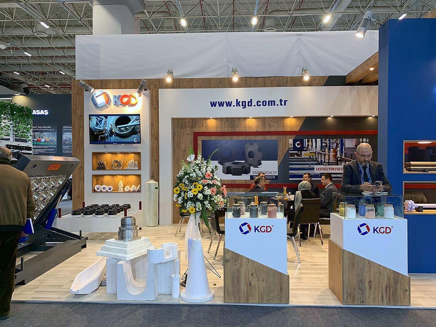 KGD Messestand auf der ALUEXPO 2022, Perspektive 3