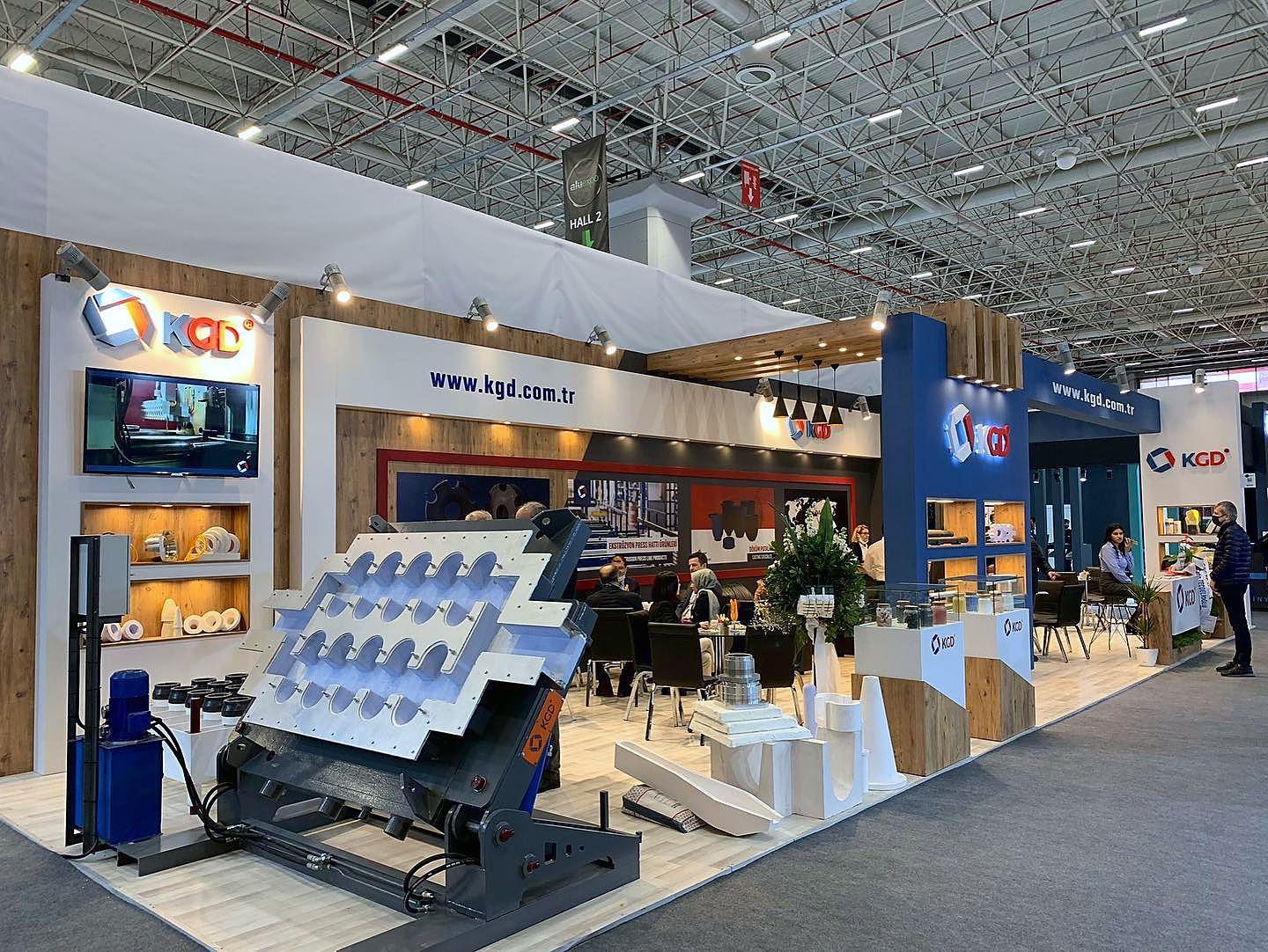 KGD Messestand auf der ALUEXPO 2022, Perspektive 5
