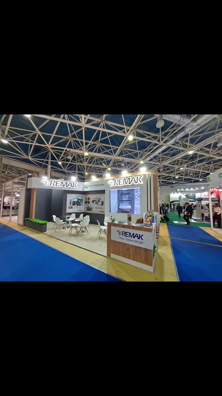 Remak Messestand auf der RUPLASTICA 2024, Perspektive 2