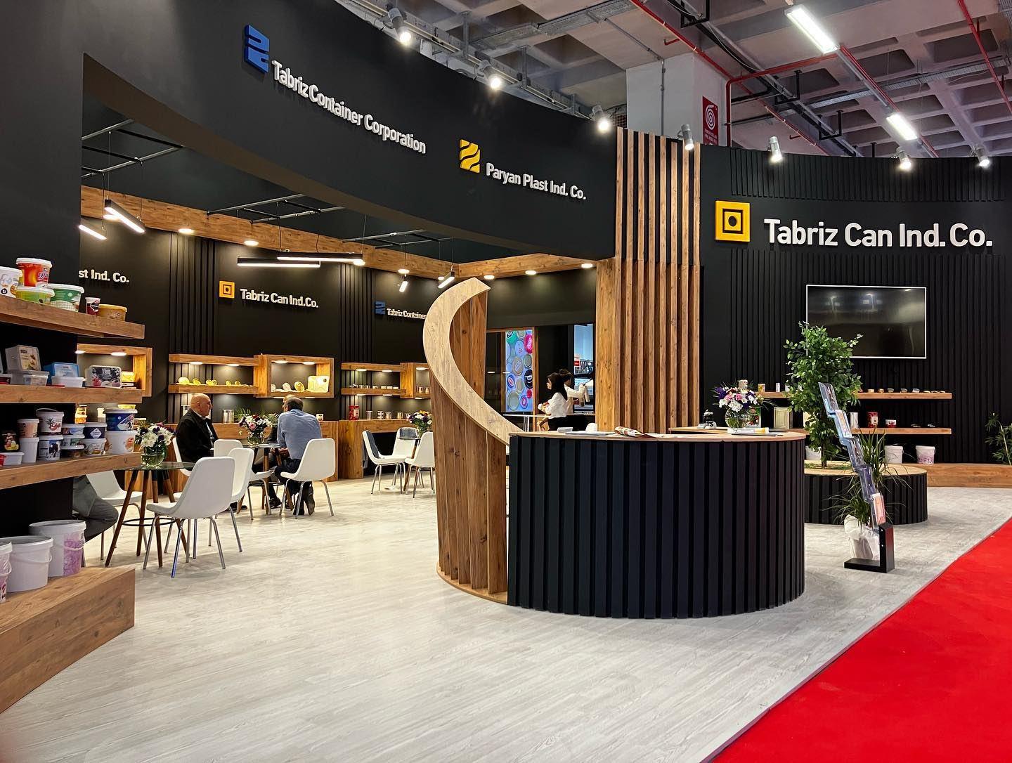 Tabriz Can exhibition stand at Avrasya Ambalaj 2022, completed view 5