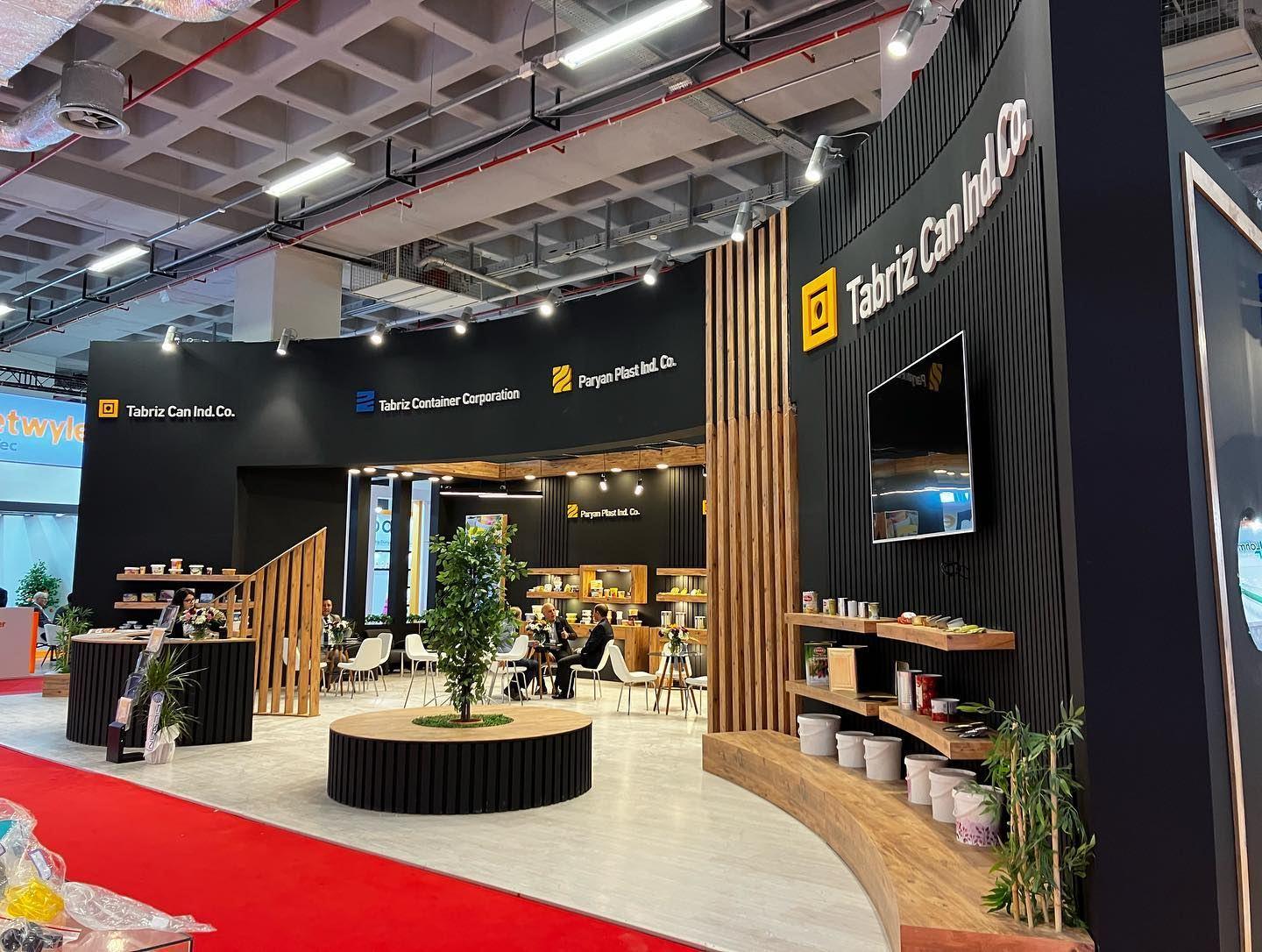 Tabriz Can exhibition stand at Avrasya Ambalaj 2022, completed view 6