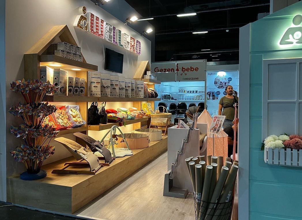 Wellegro exhibition stand at IBS Anne Bebek Çocuk 2022, completed view 2
